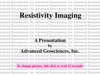 Resistivity Imaging