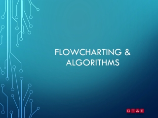 Flowcharting &amp; Algorithms