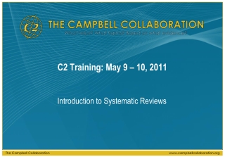 C2 Training: May 9 – 10, 2011