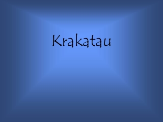 Krakatau