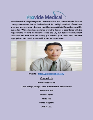 SPR Surgery Locum - Providemedical.com