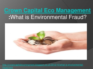 Crown Capital Eco Management Indonesia Fraud