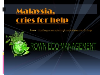 Crown Capital Eco Management Indonesia Fraud - Wellsphere :