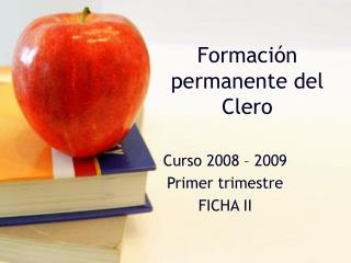 Formación permanente del Clero