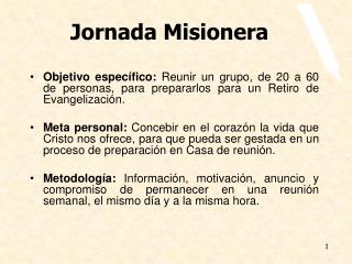 Jornada Misionera