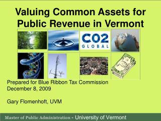 Valuing Common Assets for Public Revenue in Vermont