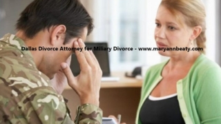 Dallas Divorce Attorney for Miliary Divorce, Child Support, and More | Mary Ann Beaty