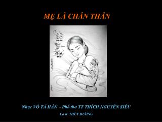 M Ẹ LÀ CHÂN THÂN