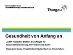 Gesundheit von Anfang an