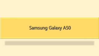 Samsung Galaxy A50