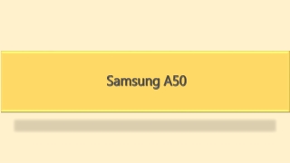 Samsung A50