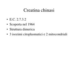 Creatina chinasi