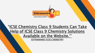 ICSE Chemistry Class 9 Students Can Take Help of ICSE Class 9 Chemistry Solutions Available on the Website.
