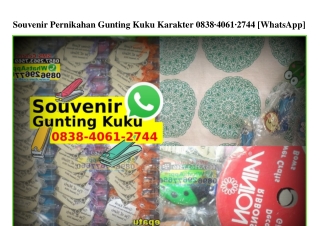 Souvenir Pernikahan Gunting Kuku Karakter O838•4O61•2744[wa]