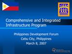 Comprehensive and Integrated Infrastructure Program