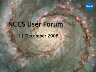 NCCS User Forum