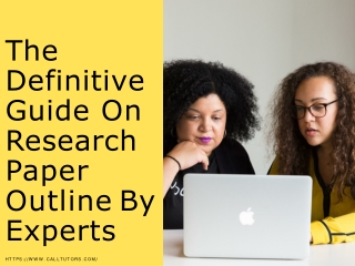 The Definitive Guide On Research Paper Outline By Experts