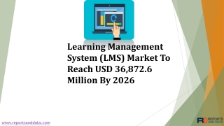 Learning Management System (LMS) Market Insight 2019