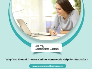 Why you should choose online homework help for statistics?