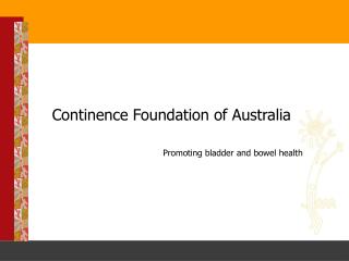 Continence Foundation of Australia