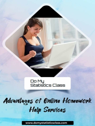 Advantages of Online Homework Help Services