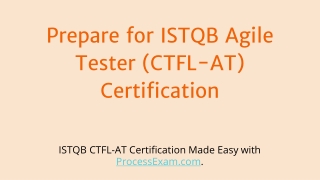 Boost your Score in ISTQB (CTFL-AT) Certification