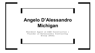Angelo D’Alessandro Michigan From Roseville, Michigan