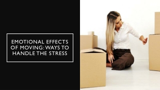 Dealing with Moving Stress