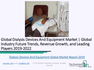 Global Dialysis Devices And Equipment Market Report 2019