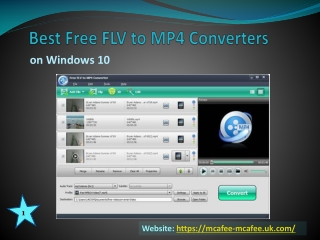 Best Free FLV to MP4 Converters on Windows 10