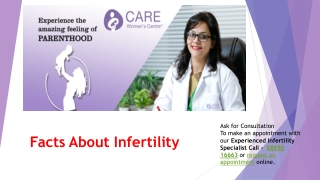 Facts About Infertility
