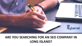 Are you searching for an SEO company in Long Island?