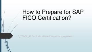 How to Prepare for SAP Financial Accounting (FI) (C_TFIN52_67) Certification?