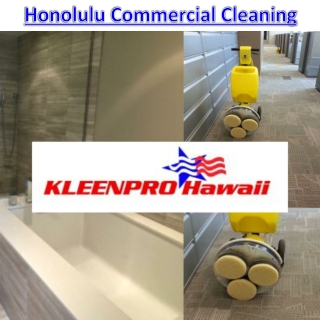Honolulu Commercial Cleaning