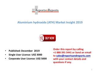 Global Aluminium hydroxide (ATH) Market: Sales, Revenue, Price and Gross Margin