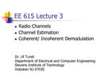 EE 615 Lecture 3