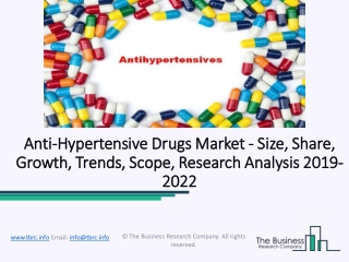 Anti-Hypertensive Drugs Market Key Insights By 2022 | The Business Research company