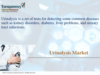 Urinalysis Market to Grow to US$ 1.5 bn by 2024