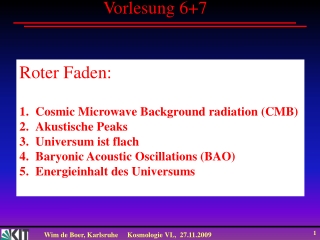 Vorlesung 6+7