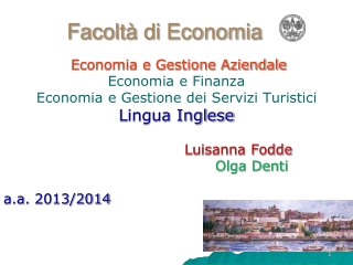 Facoltà di Economia