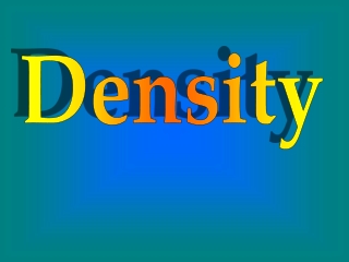 Density