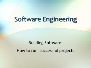 Software Engineering