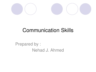 Communication Skills