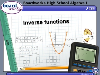 Inverse functions