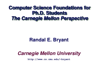 Carnegie Mellon University