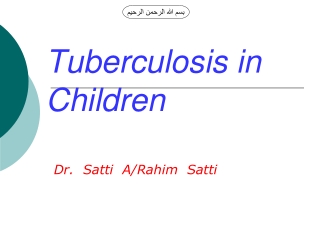 Tuberculosis in Children