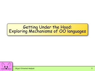 Getting Under the Hood: Exploring Mechanisms of OO languages