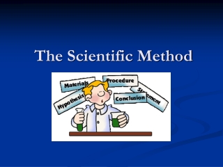 The Scientific Method