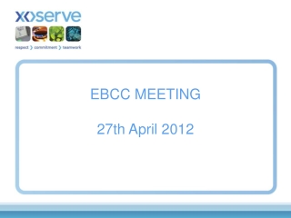 EBCC MEETING  27th April 2012