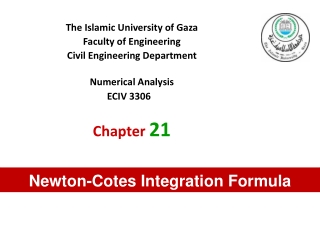 The Islamic University of Gaza Faculty of Engineering Civil Engineering Department